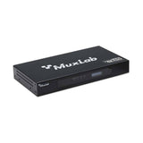 MuxLab 500860 HDMI Over IP PoE Seamless Transceiver 4K30 for AV Over IP Systems