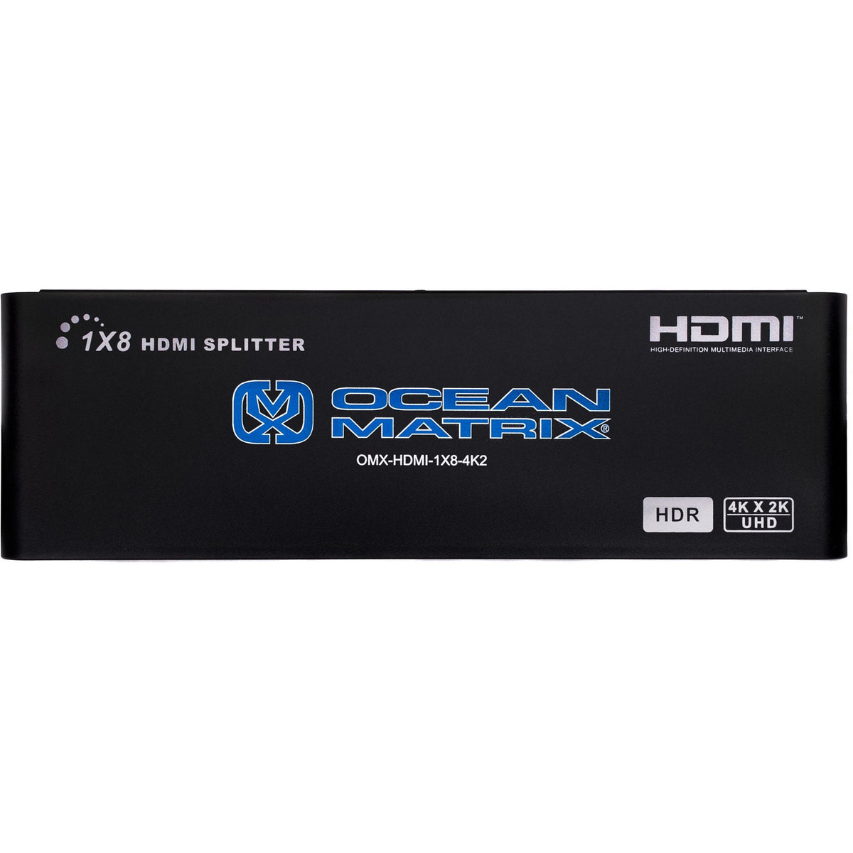 Ocean Matrix OMX-HDMI-1X8-4K2 4K60 HDMI 1x8 Distribution Amplifier