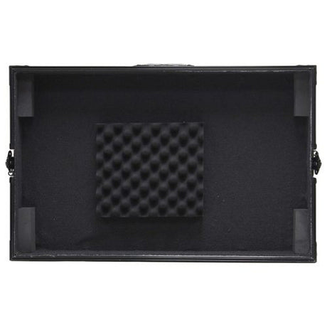 Odyssey 1U Flight Case with Glide Style Laptop Platform and Corner Wheels for Pioneer DJ DDJ-REV5