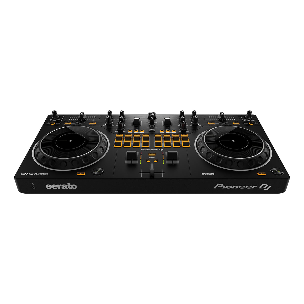 Pioneer DJ DDJ-REV1 Scratch-Style 2-Channel DJ Controller for Serato DJ Lite, Black (Used)