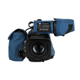 PortaBrace CBA-PX800 Camera Body Armor Case for Panasonic AJ-PX800, Blue