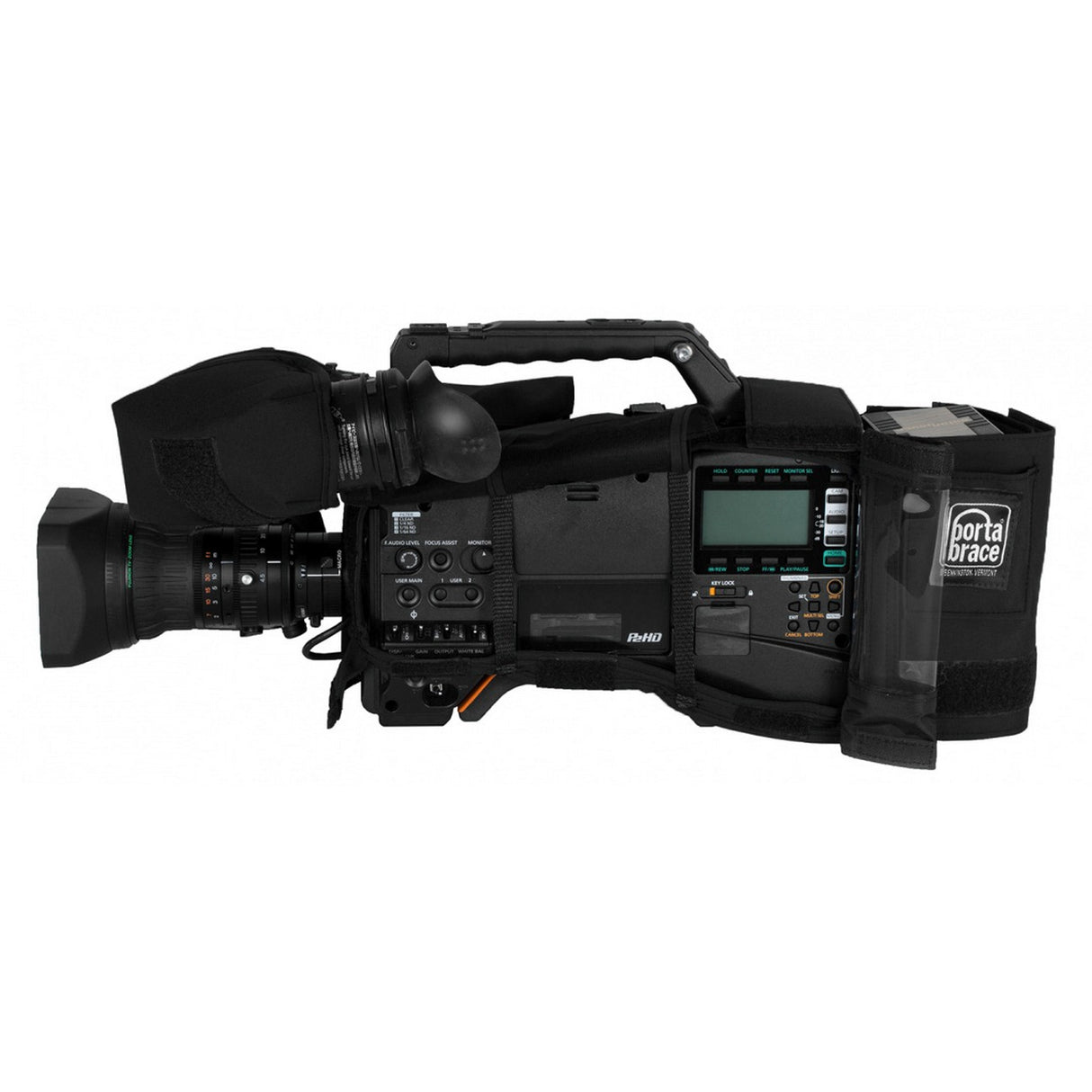 PortaBrace CBA-PX800B Camera Body Armor Case for Panasonic AJ-PX800, Black