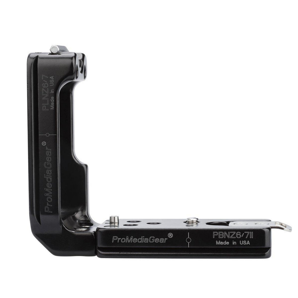 ProMediaGear PLNZ672 L-Bracket for Nikon Z6 II Z7 Mark II and Z6 Mark III Arca Swiss