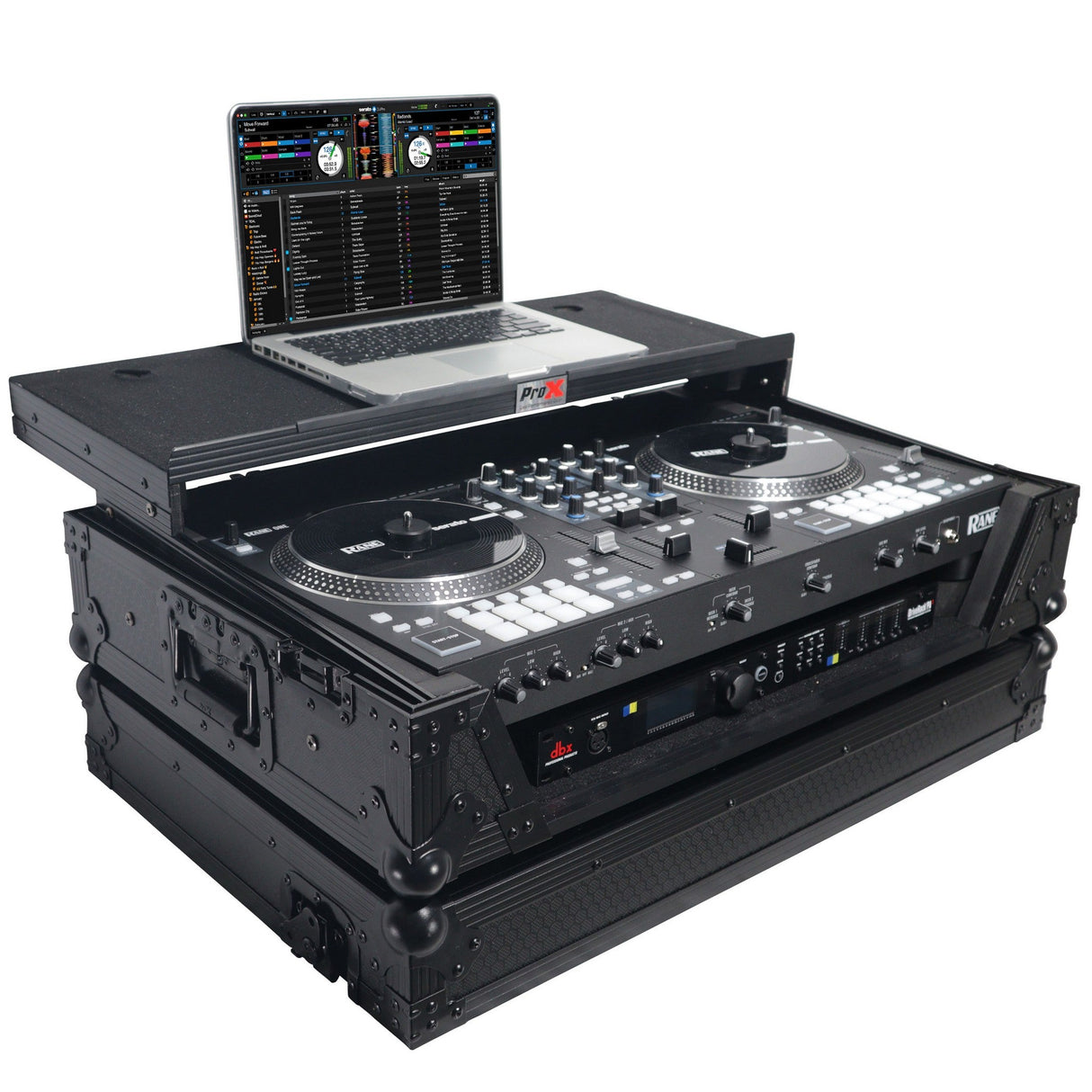 ProX XS-RANEONE Case for RANE One DJ Controller with Sliding Laptop Shelf