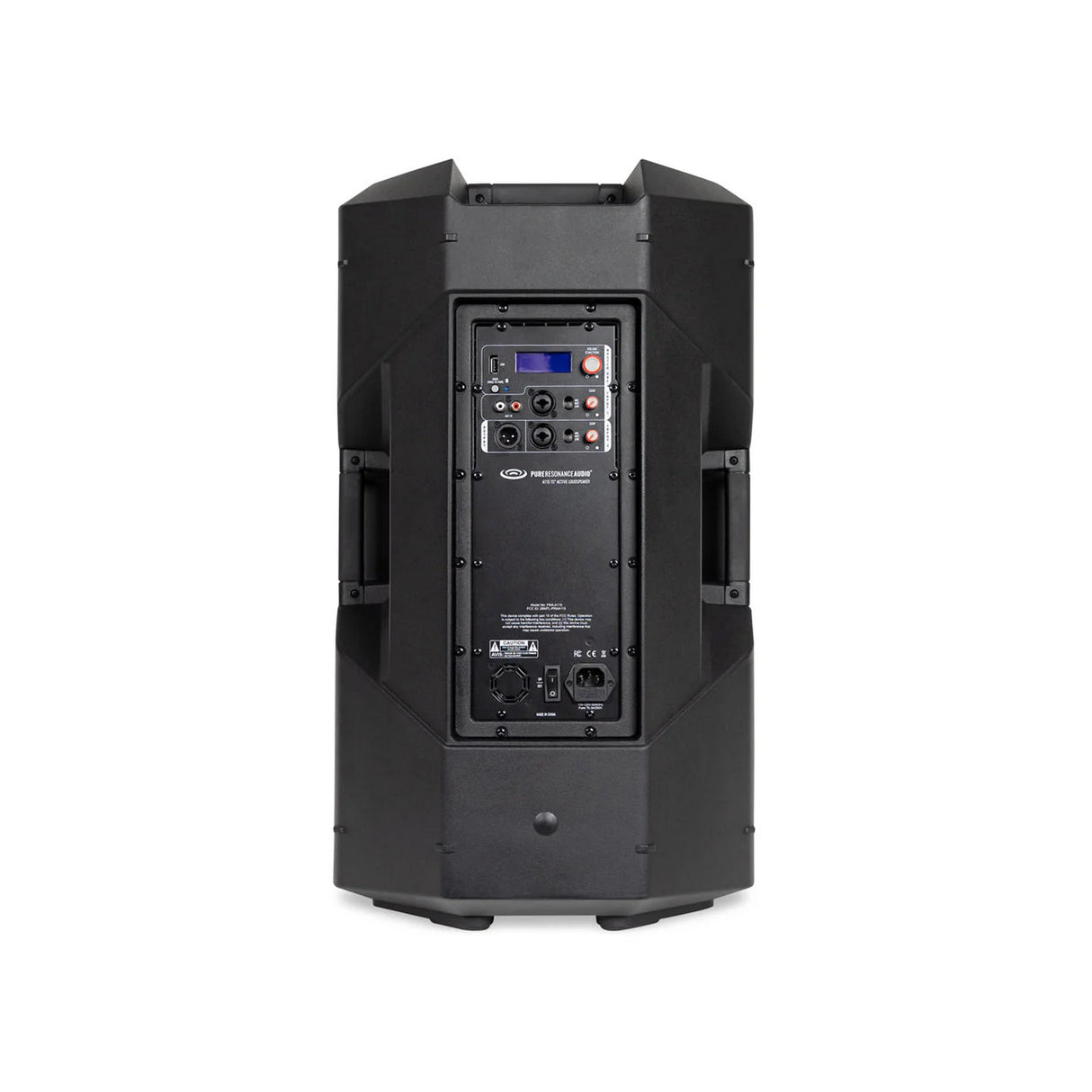 Pure Resonance Audio School Sound System with Dual A115 15-Inch Bluetooth Loudspeakers, MX9 9-Channel Mixer, WMS1-HH Wireless Microphone, and PTT1 Gooseneck Microphone