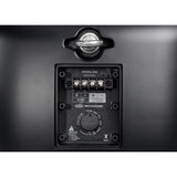 Pure Resonance Audio Outdoor Sound System with 2 S10 All-Weather Loudspeakers, RMA240BT 240W Bluetooth Mixer Amplifier, and PTT1 Paging Microphone