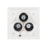 Pure Resonance Audio Small Conference Room Sound System with VCA8 Ceiling Speaker Array and RMA120BT 120W Bluetooth Mixer Amplifier