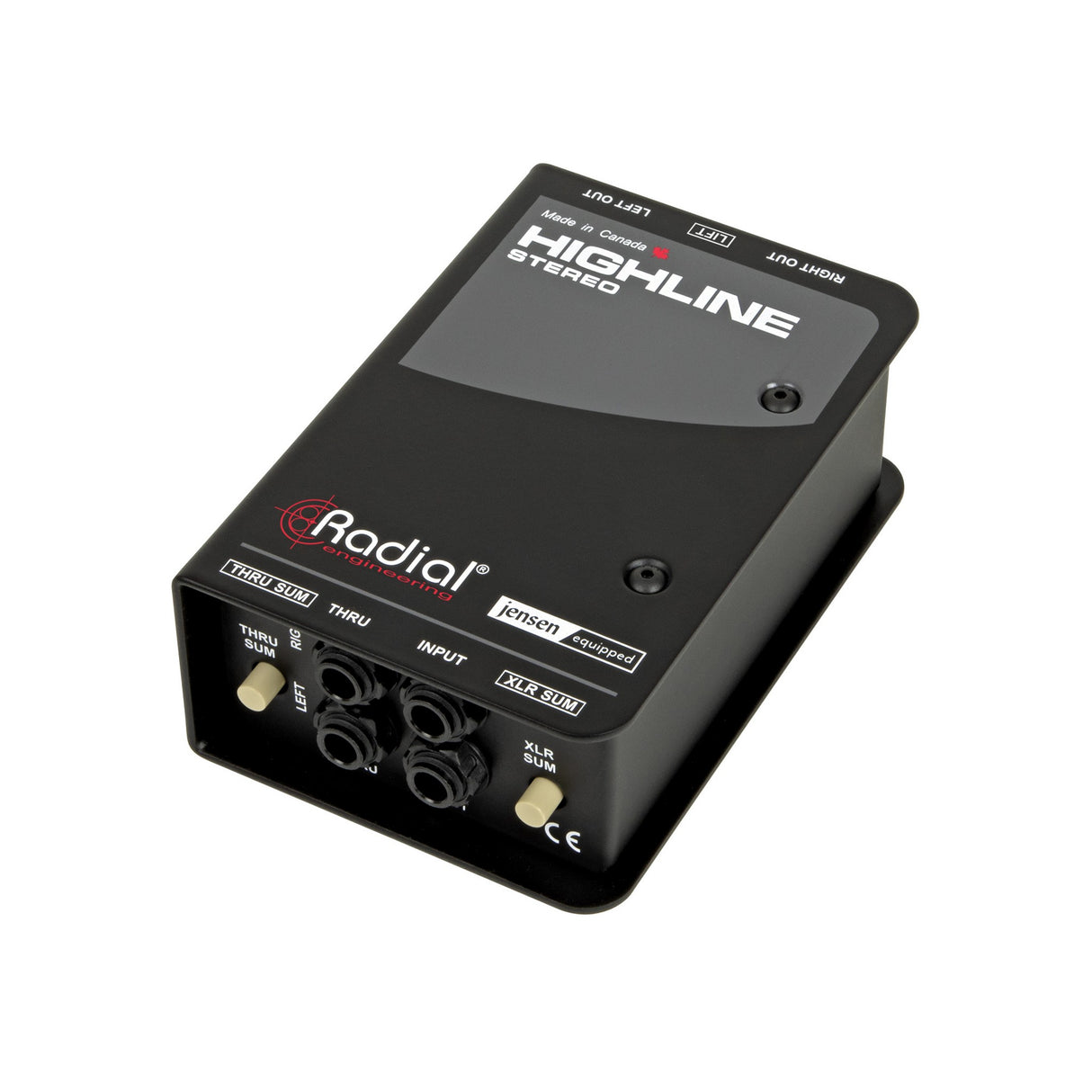 Radial Highline Stereo Passive Line Isolator for Amp Modelers