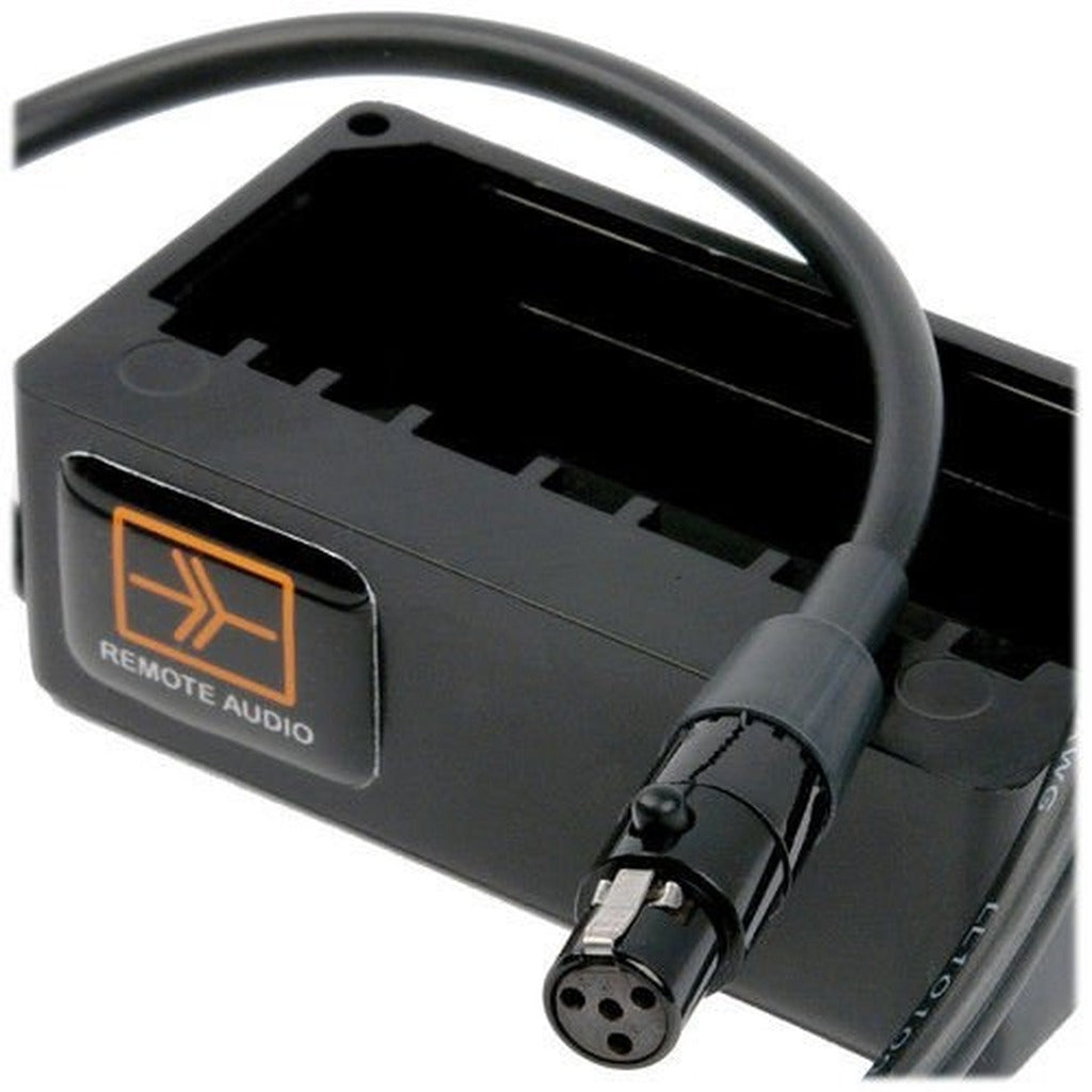 Remote Audio BDSNPADW NP-1 Battery Cup to TA4F BDS Input Cable 2 ft
