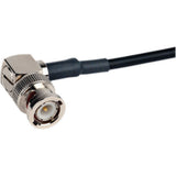 Remote Audio CABNCRA Timecode Jumper Cable Right Angle BNC to BNC 15 in