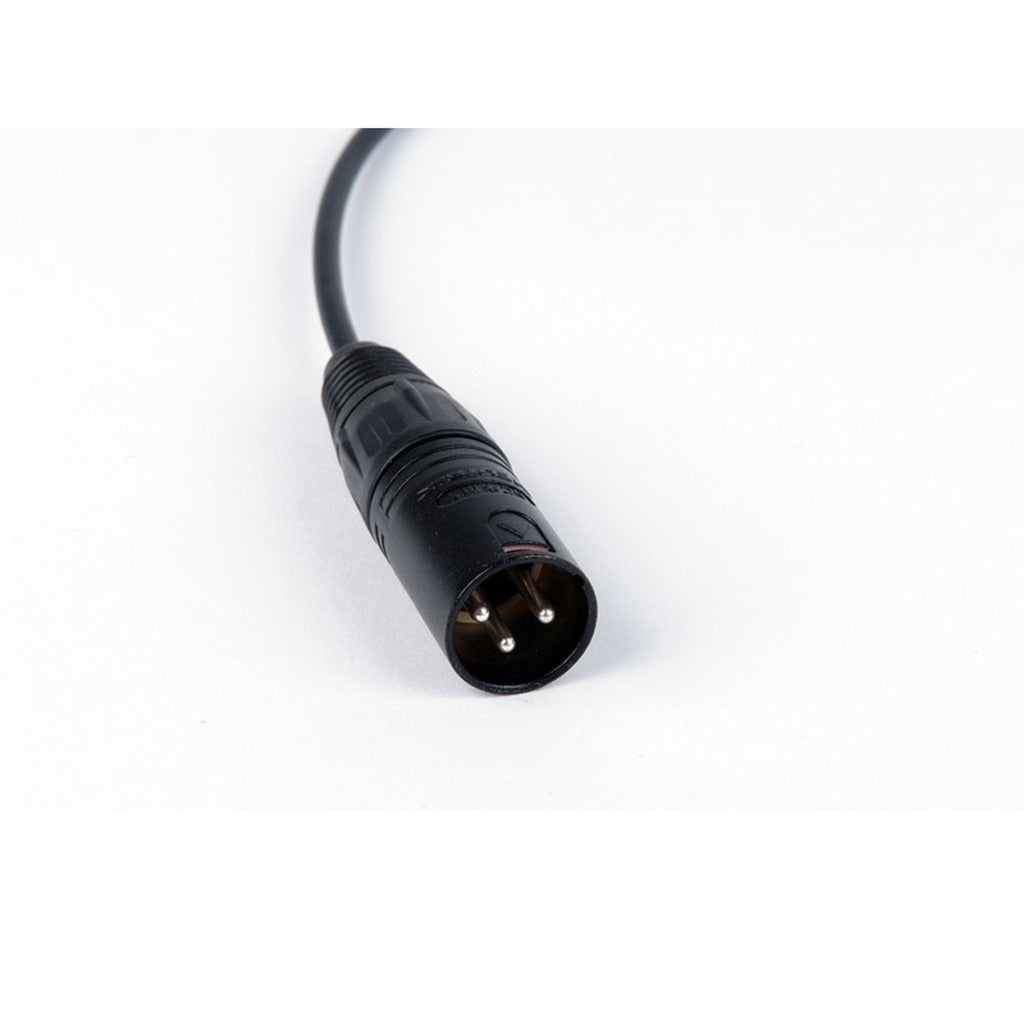 Remote Audio CASENEK100 3.5mm Locking TRS to XLR3M Cable for Sennheiser 18 in