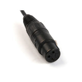 Remote Audio CASENSK100XL24 XLR3F to 3.5mm Locking Line Cable Sennheiser G2 2ft