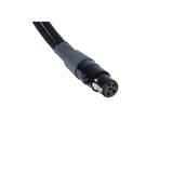 Remote Audio CAT5F2X3M18 TA5F to Dual XLR3M Balanced Stereo Breakout 18 in