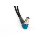 Remote Audio CAT5FR2X3M18 Right-Angle TA5F to Dual XLR3M Stereo Breakout 18 in