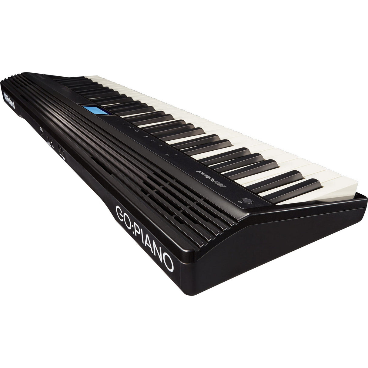 Roland GO-61P keyboard with built-in speakers and controls