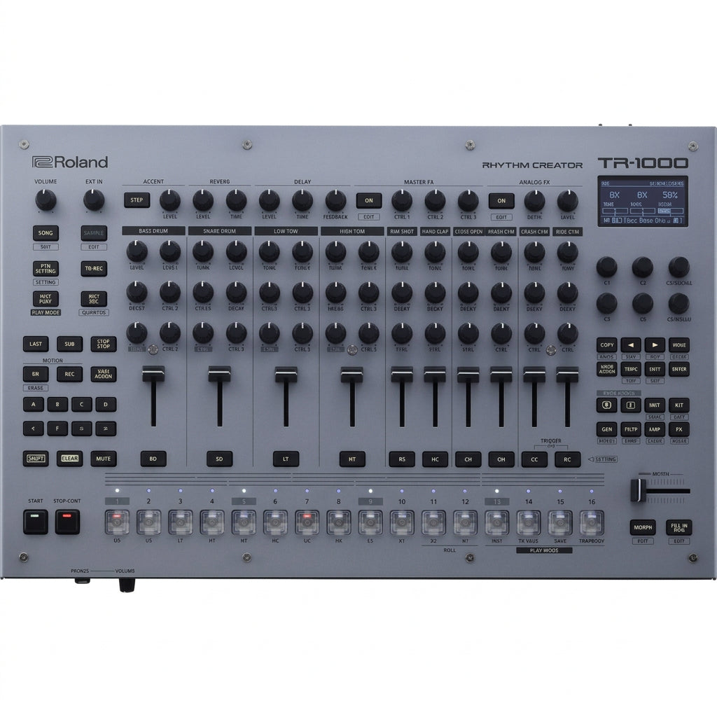 Roland TR-1000 Rhythm Creator Hybrid Analog/Digital Drum Machine and Sampler
