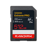 SanDisk Extreme PRO SD UHS-II V90 Card, 512GB