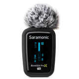 Saramonic Blink 500 ProX TXR 2.4GHz Transmitter w/On-Board Recorder, Omnidirectional Lavalier