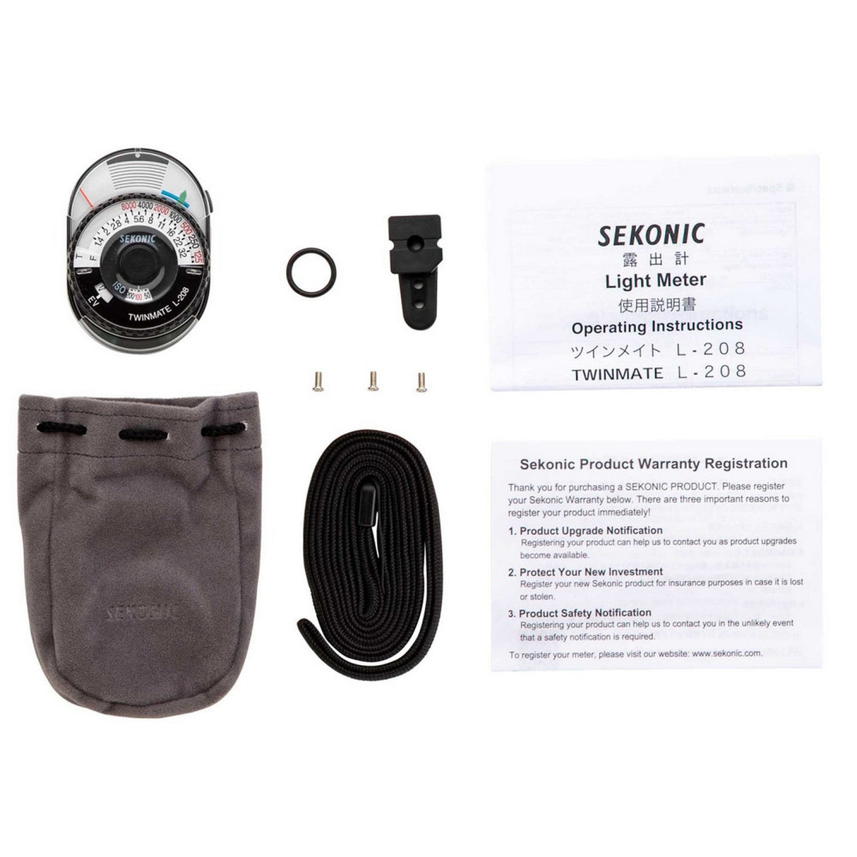 Sekonic L-208 TWINMATE Analog Light Meter