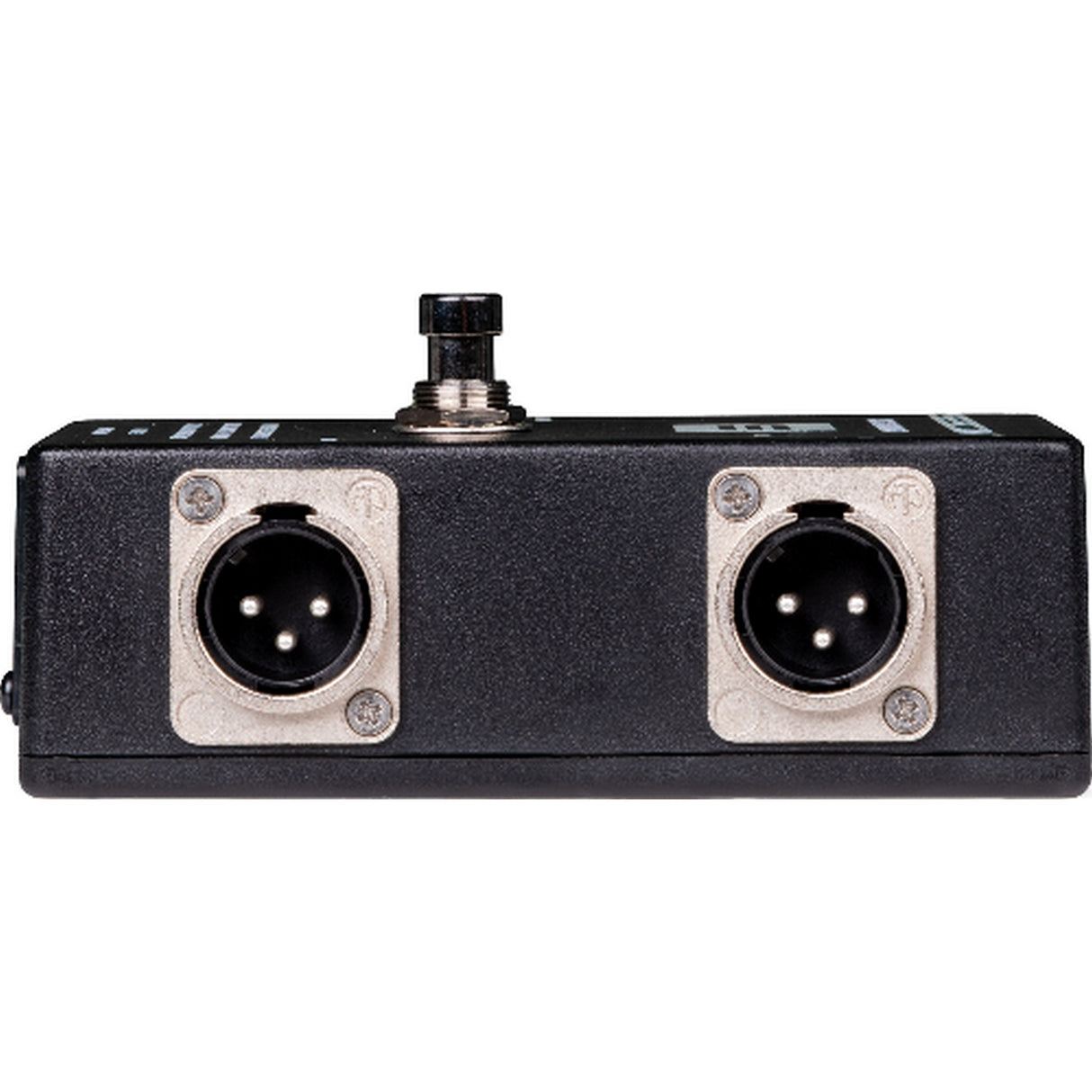 Sescom SES-XLR-RGAB-FS Passive Balanced Audio XLR A/B Reverse Gender Footswitch with Toggle Switch for Disconnect