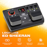 Sheeran Looper+ Dual-Track Looper Pedal with 4 Loop Modes and USB Audio