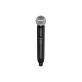 Shure GLXD124R+/85M Single-Channel Wireless Combo Microphone Rack System, Z3 2.4-5.8 GHz