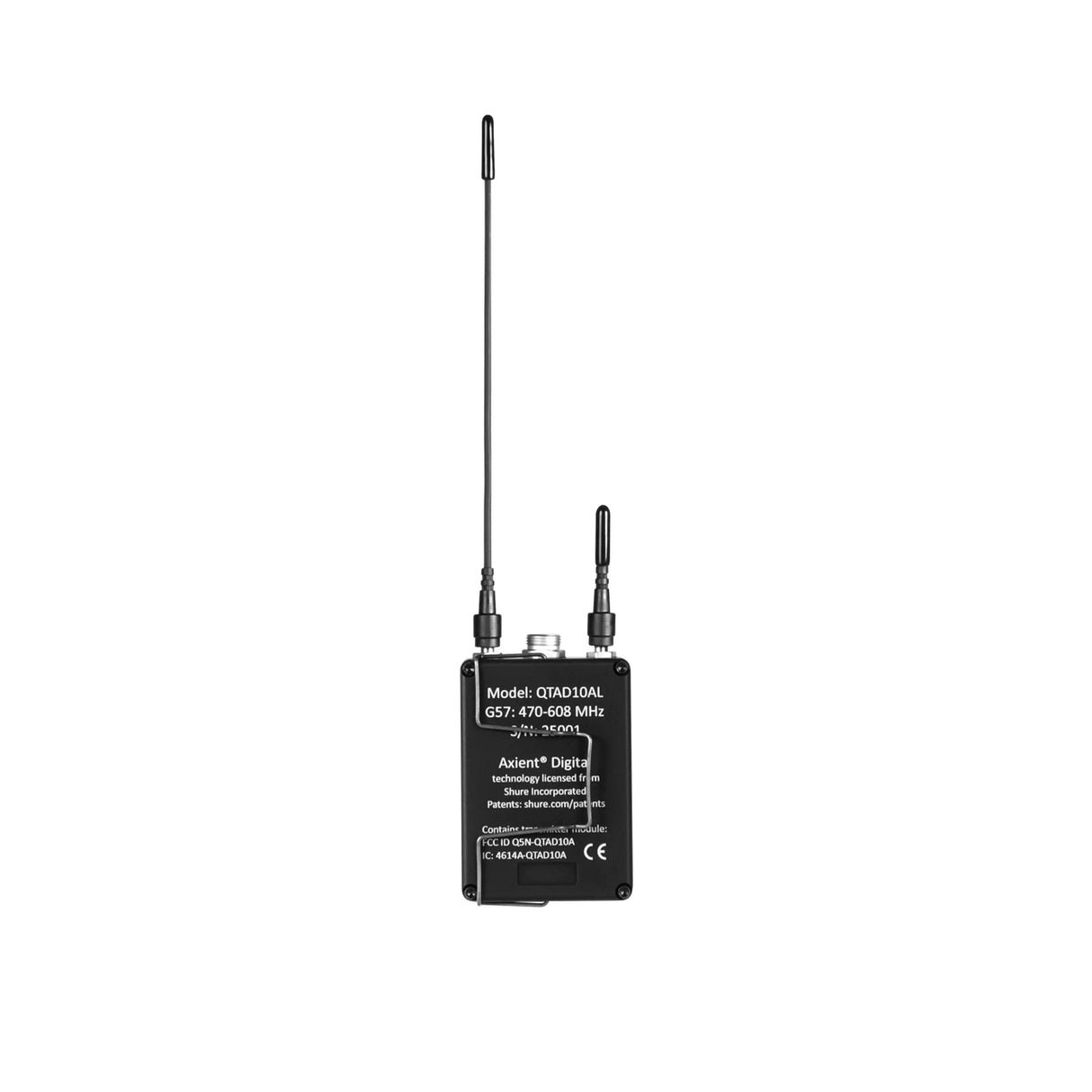 Shure Q5X AquaMic Waterproof Wireless Bodypack Transmitter