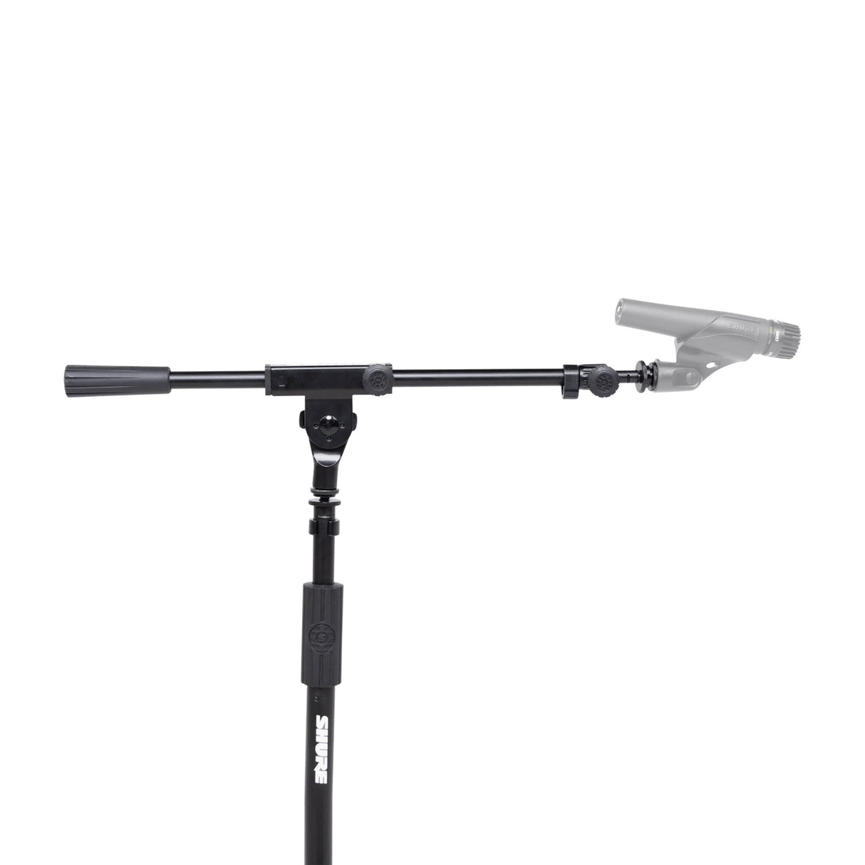 Shure Low-Profile Tripod Mic Stand with Adjustable Height and Telescoping Boom