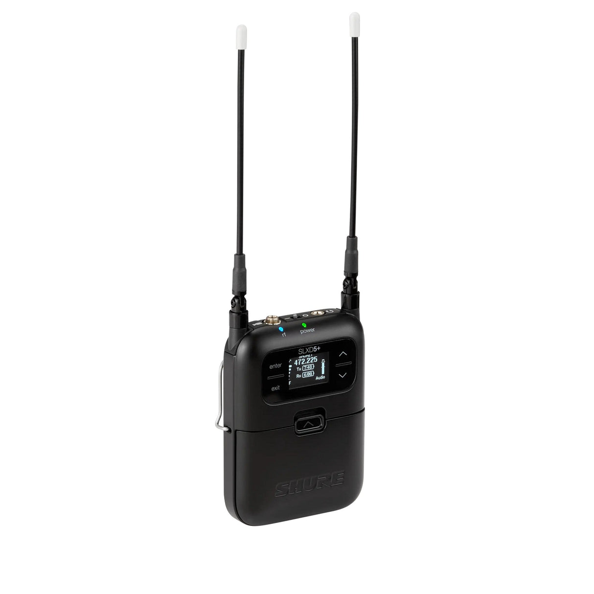 Shure SLXD5+ Digital Camera-Mount Wireless Receiver, G57 470-608 MHz