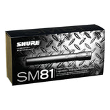 Shure SM81-LC Condenser Instrument Microphone without Cable