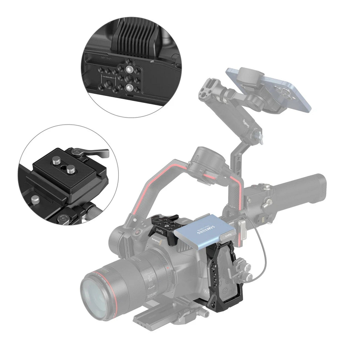 SmallRig Half Cage for BMPCC 6K Pro