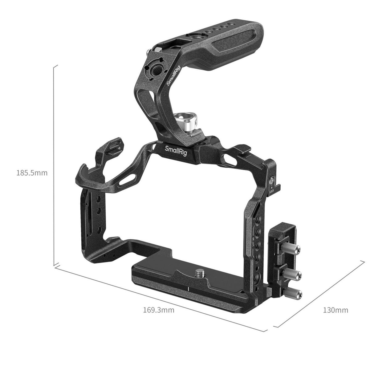 SmallRig 5503 Black Mamba Cage Kit for Panasonic S1R II / S1 II / S1 IIE