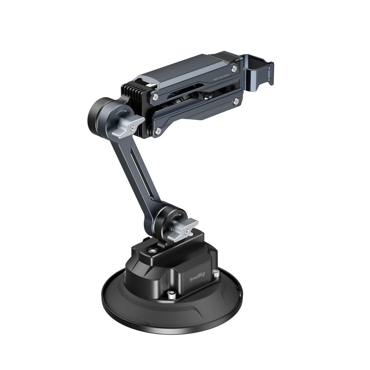 SmallRig 5507 Shock Absorber Support with Electronic Suction Cup for DJI Osmo Pocket 3 / GoPro HERO13 Black / Insta360 X4