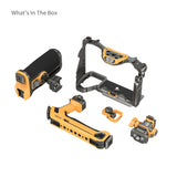 SmallRig 5518 BumbleBee Edition Quick Release Cage Kit for Sony Alpha 7R V / Alpha 7 IV / Alpha 7S III