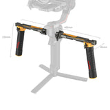 SmallRig 5526 BumbleBee Edition Dual Handgrip for DJI RS 2 / RSC 2 / RS 3 / RS 3 Pro / RS 4 / RS 4 Pro