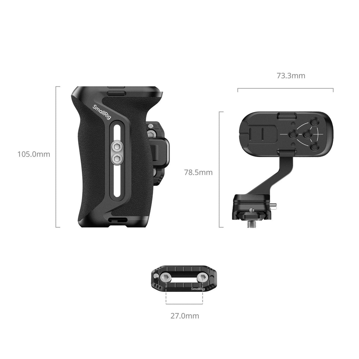 SmallRig 5633 HawkLock H21 Quick Release Side Handle Camera Rig Accessory