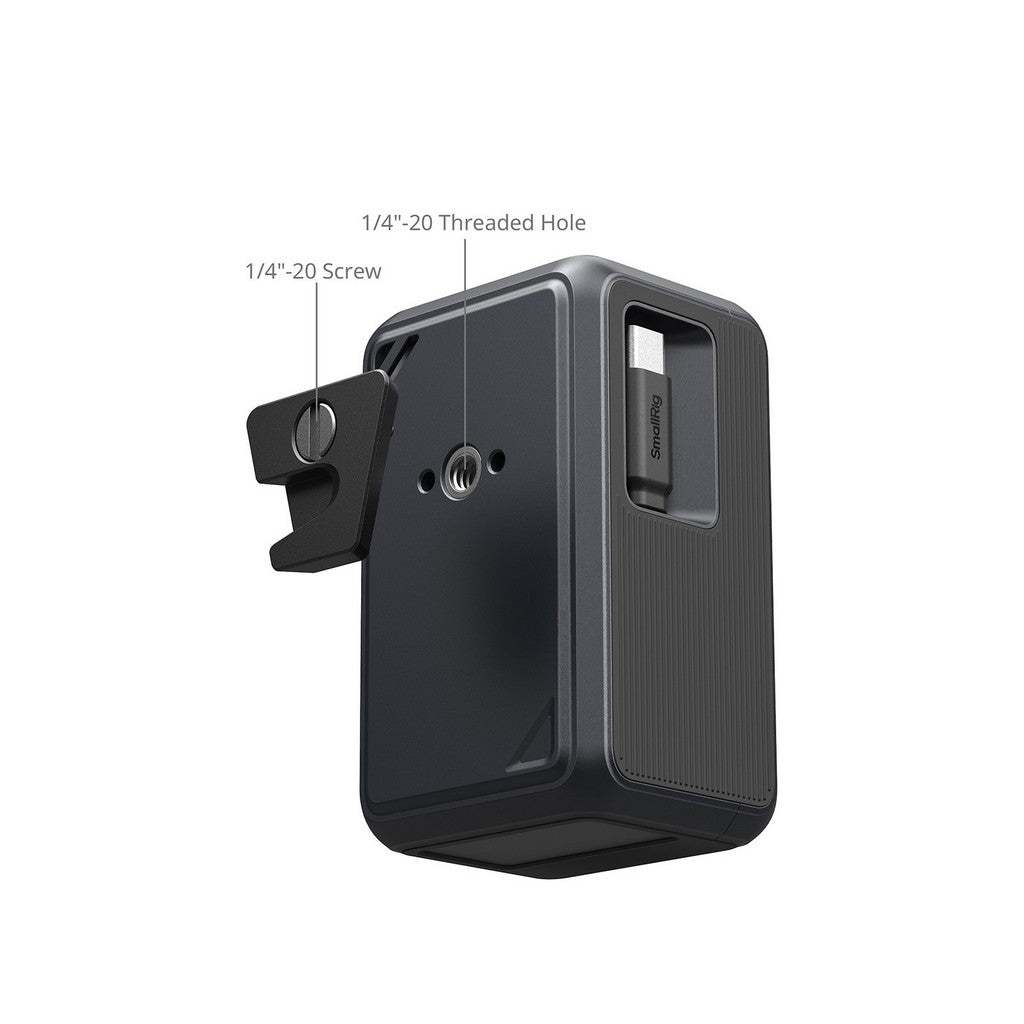 SmallRig Nano36 6057 Power Bank With Retractable USB-C Cable And V-Mount Plate