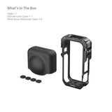 SmallRig 6965 Protective Cage with Silicone Lens Cap for Insta360 X6