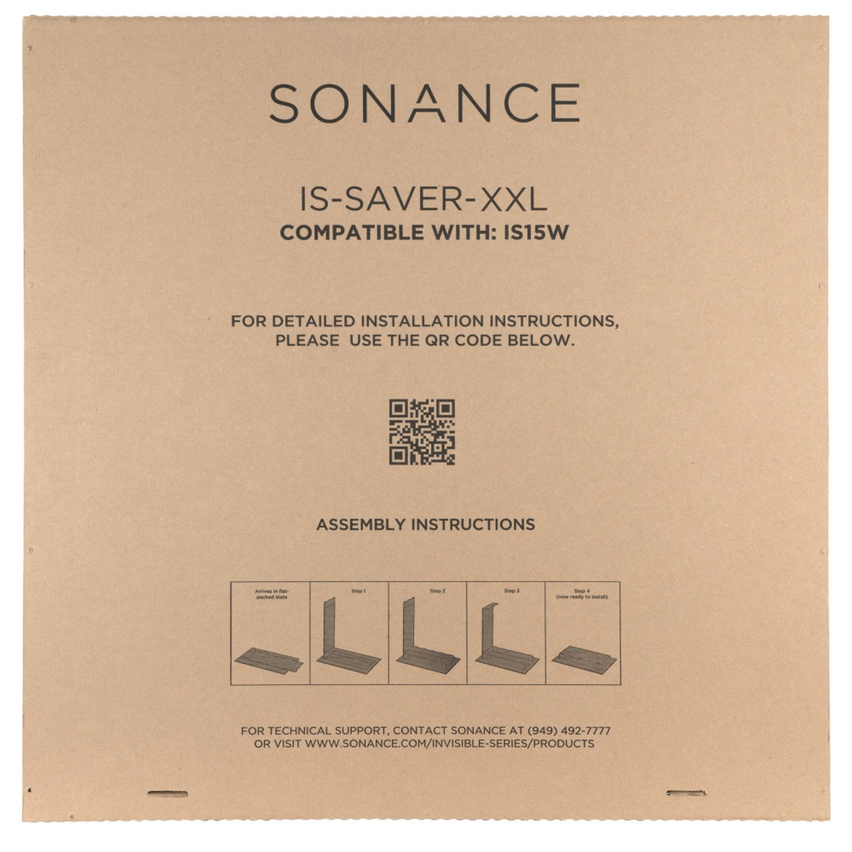 Sonance Invisible Series Space Saver for Pre-Installation