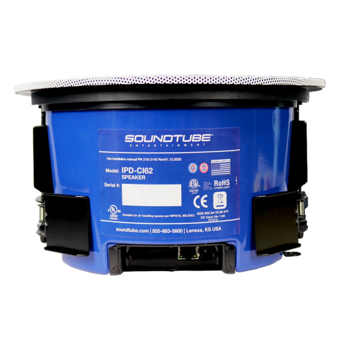 SoundTube IPD-CI Series Addressable Dante/AES67 In-Ceiling Speaker