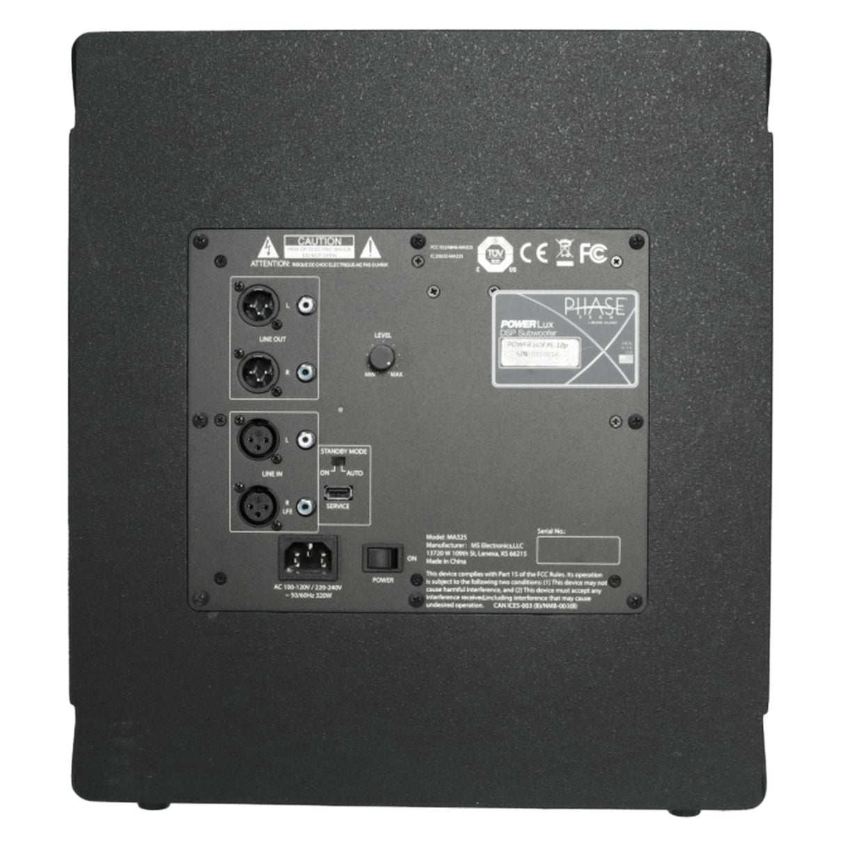 SoundTube PL-10 Series 10-Inch Active DSP Subwoofer