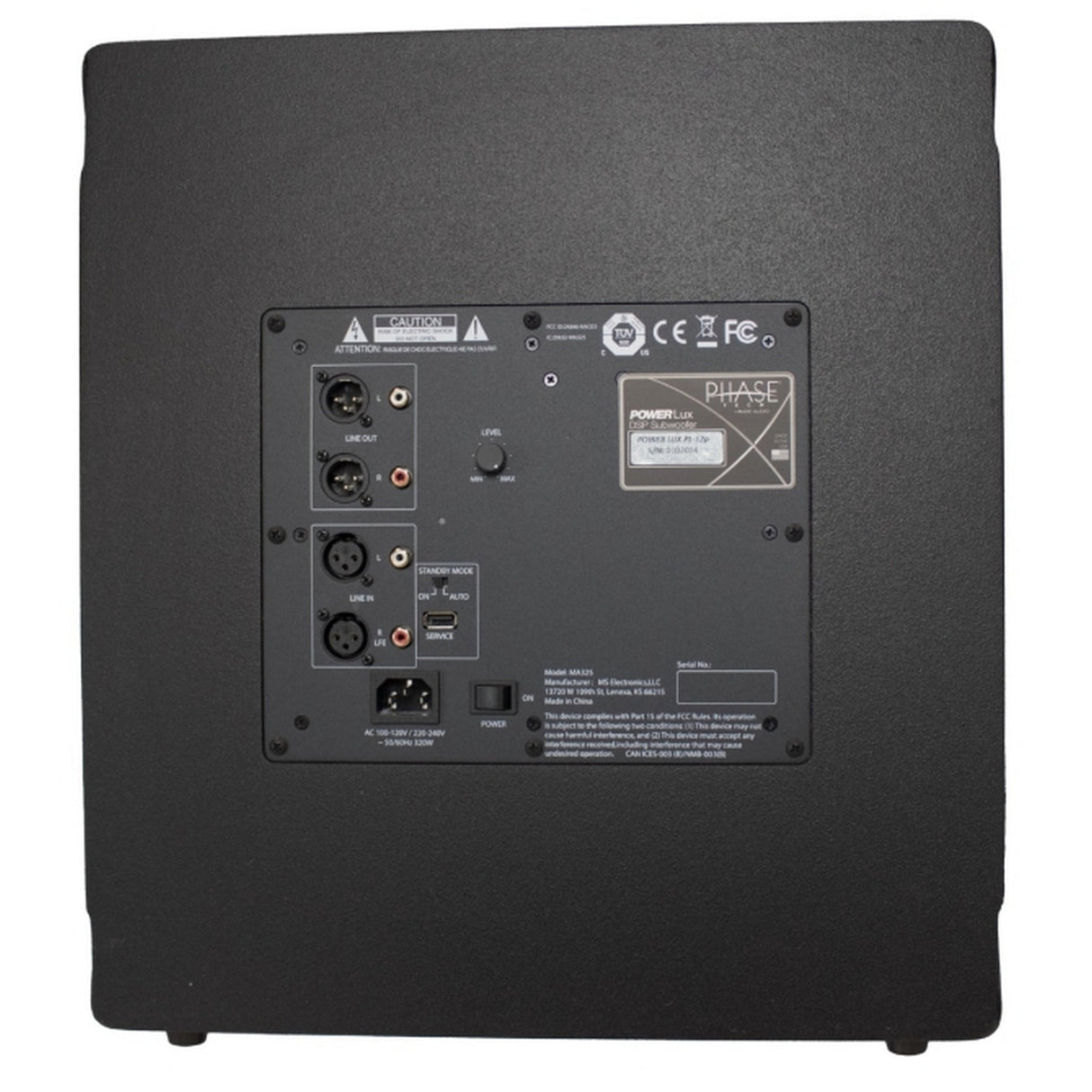 SoundTube PL-12 Series 12-Inch Active DSP Subwoofer