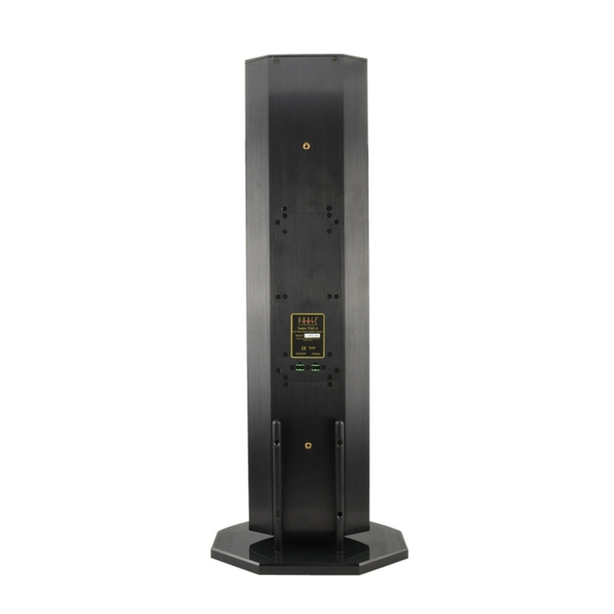 SoundTube TCE1.5 2-Way Ultra Thin CLR Front Channel Speaker, Black