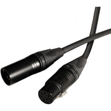 Stage Ninja DMX-50-CT Performance Series Retractable Female DMX Cable Reel, 50-Foot