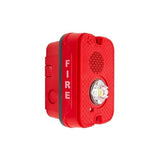 System Sensor P2GRKLED L-Series Outdoor Compact Wall-Mounted Horn Strobe, Red