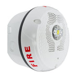 System Sensor SPSCWKLED Outdoor LED Speaker Ceiling Strobe, White