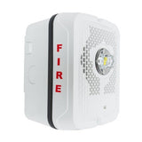 System Sensor SPSWKLED Outdoor LED Speaker Wall Strobe, White