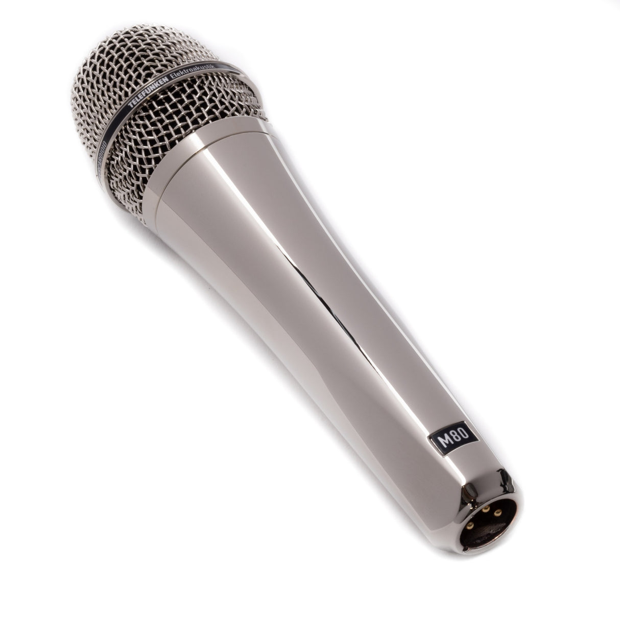 Telefunken M80 Chrome Custom Finish Supercardioid Microphone