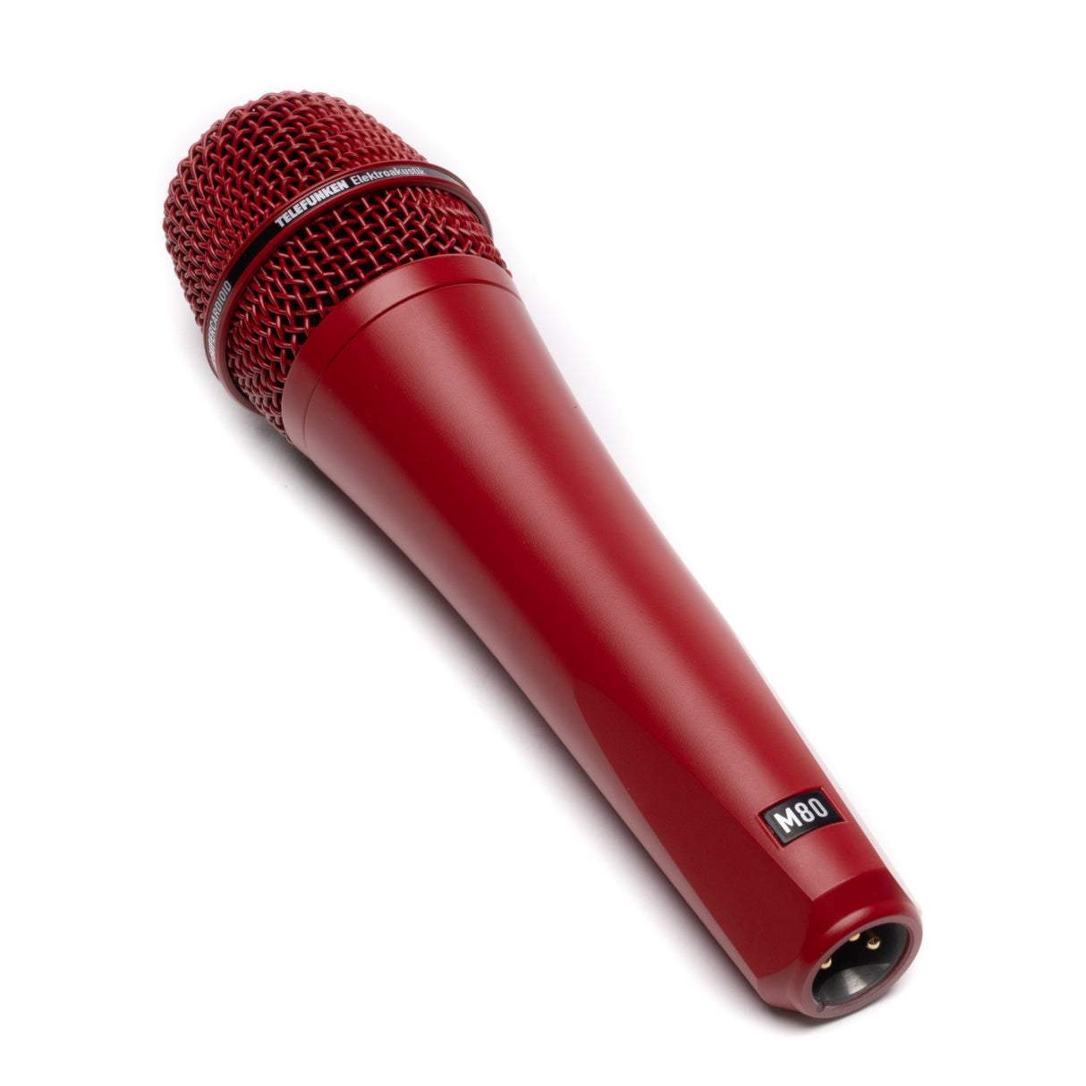 Telefunken M80 Red Custom Finish Supercardioid Microphone