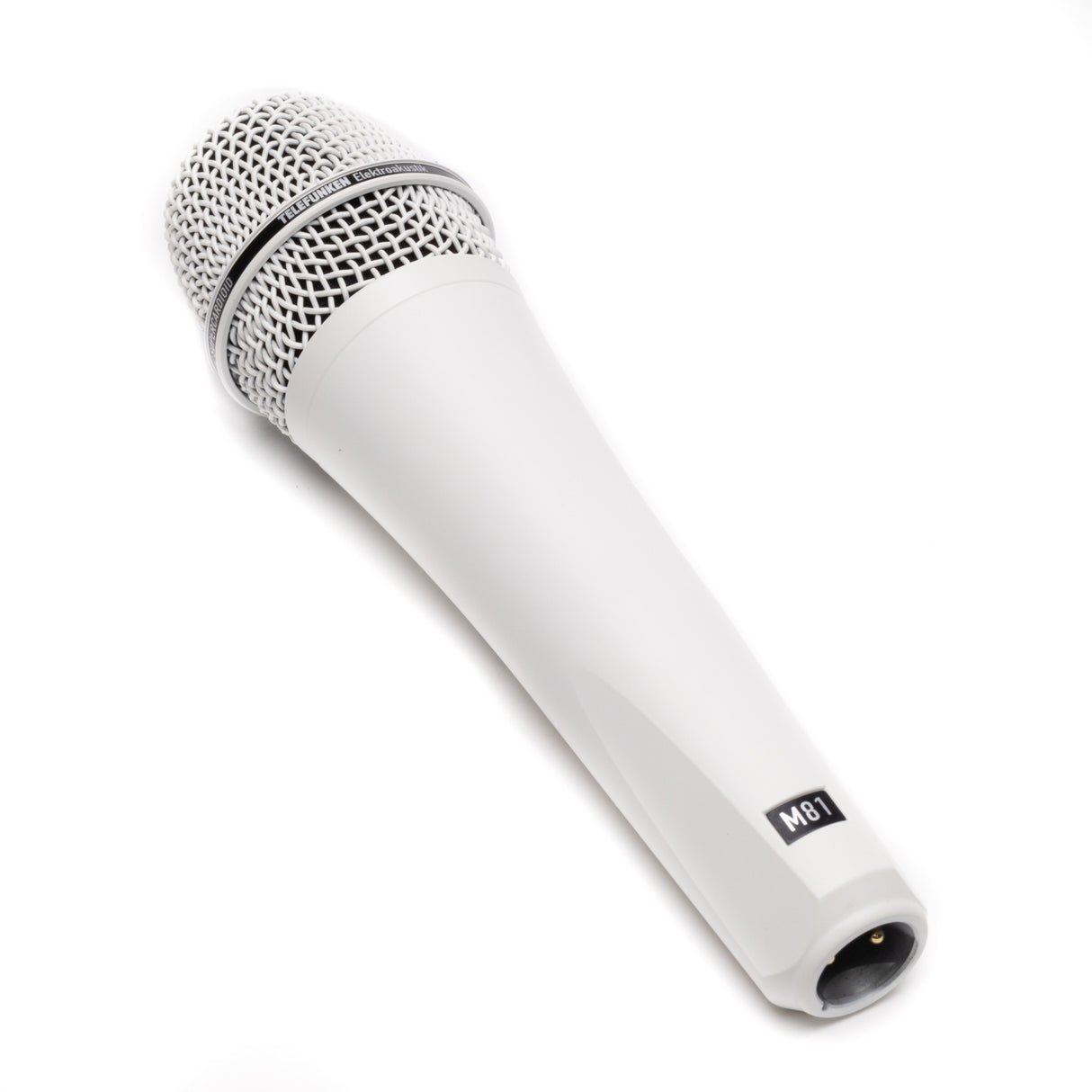 Telefunken M81 Dynamic Handheld Microphone, White